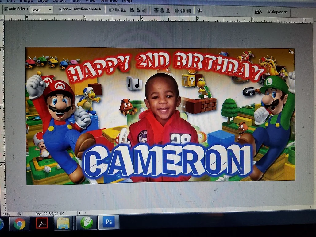 a banner for your birthday party at elite sign designs