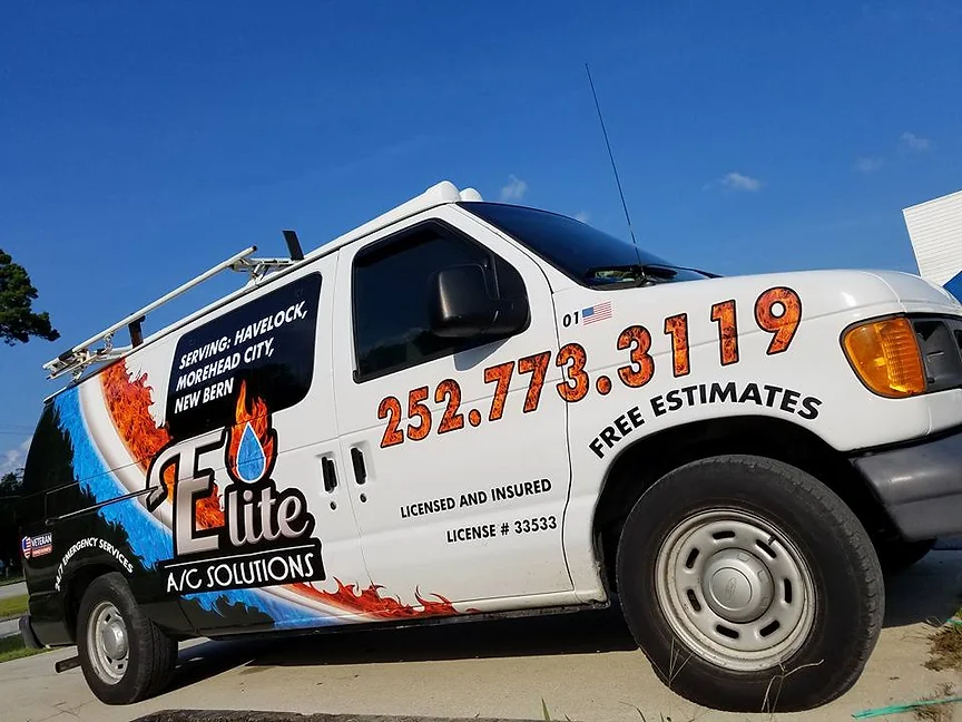 ELITE AC VAN WRAP BY ELITE SIGN SERVICES