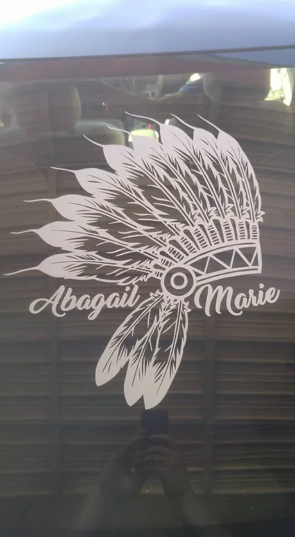 decal for abigail by elite sign services