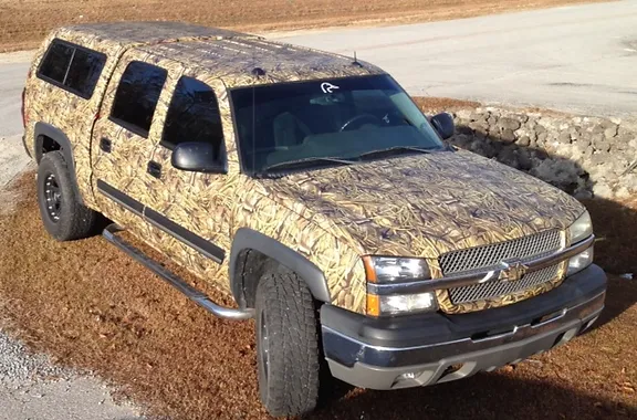 special camo wrap by elite sign services