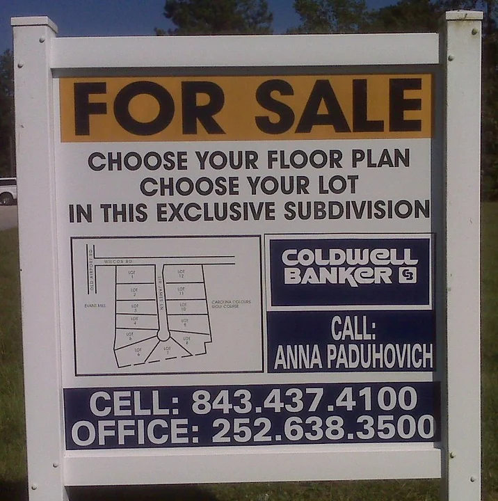 coldwell banker sign by elite sign services