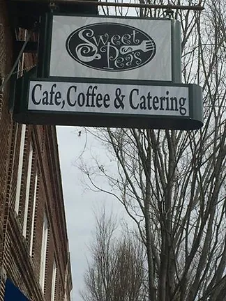 sweet peas cafe by elite sign services