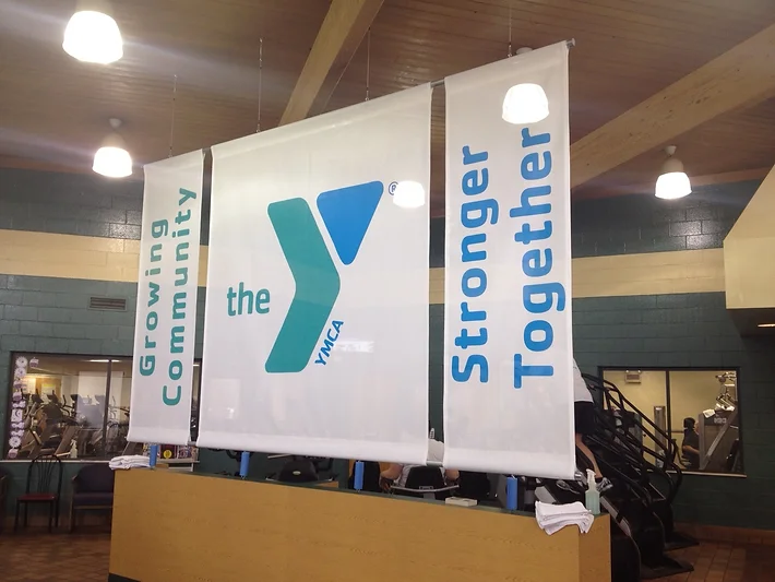 twin rivers ymca banner by elite sign services